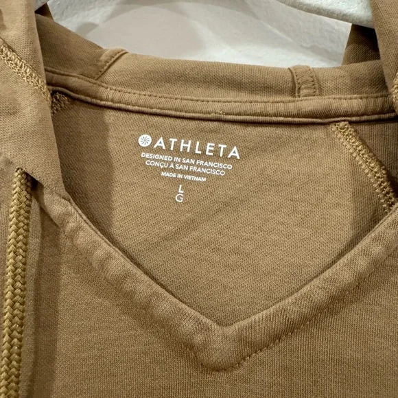Athleta sundown hoodie sweatshirt size L - Picture 5 of 12